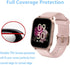 Screen Protector Compatible for TOOBUR Smart Watch 2.01 (6 Pack) Full Coverage Clear TPU Soft Film, For IDW17 Smartwatch Protective Film...
