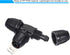 MECCANIXITY Drip Irrigation Barbed Tee 3-Way Fitting 8mm/11mm Tubing for Garden Drip Tape Tubing Sprinkler System Black Pack of 15...