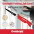 Goldblatt Folding Drywall / Sheetrock Saw, Jab / Hand Saw with Soft Grip Handle, for Wallboard, Plywood and PVC...