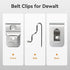 Belt Clips for Dewalt, 6pcs 304 Stainless Steel Drill Clips Tool Hooks with Screws for Dewalt N268241 Fit for 20V Power Tools DCD980 DCD980L2 DCD9...