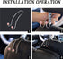 SAVORI Auto Hooks Bling Car Hangers Organizer Seat Headrest Hooks Strong and Durable Backseat Hanger Storage Universal for SUV Truck Vehicle 2 Pac...