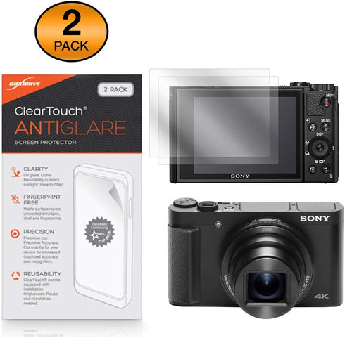 BoxWave Screen Protector Compatible with Sony Cyber-Shot DSC-HX99 - ClearTouch Anti-Glare (2-Pack), Anti-Fingerprint Matte Film Skin for Sony Cybe...