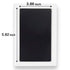 Extra Large Clean Touch Ink Pad for Baby Handprints and Footprints – Inkless Infant Hand & Foot Stamp – Safe for Babies, Doesn’t Touch Skin – Perf...