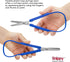 Hygloss Products Snippy Easy Spring Loop Scissors Flexible Handles, Stainless Steel Blades-Good for Special Needs and Fine Motor Skills-for Kids’ ...