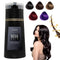 Nova Hair Dye Shampoo, Nova Hair Instant Dye Shampoo, Gray Coverage Hair Color Shampoo for Gray Hair Shampoo for Women and Men (Black)...