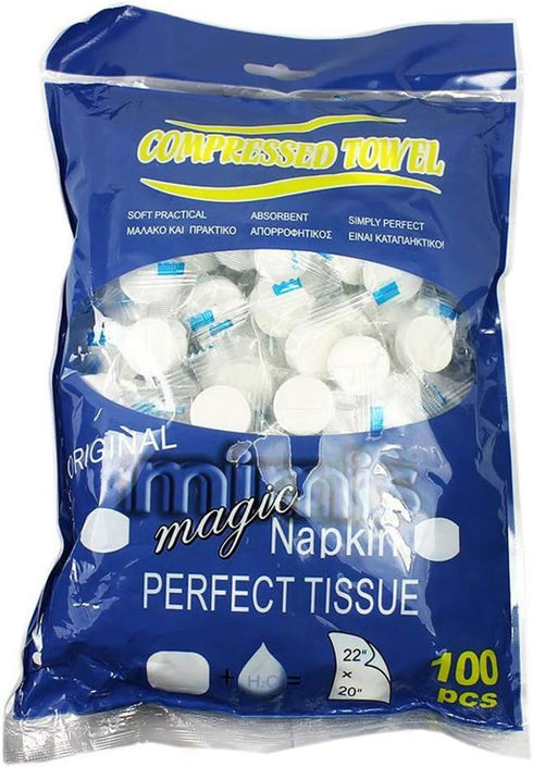Compressed Towel, Baby Wipes Wet Wipes Travel Disposable Napkins Mini Magic Coin Tissues Portable for Camping Home Beauty Travel Sports Outdoor, 1...
