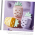 Hemoton 2 Pcs Wall Hanging Storage Basket Pineapple Bathroom Wall Organizer Toiletry Organizer Wall Mounted Toothbrush Holders Mobile Phone Stand ...