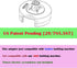 Power Adapter Compatible With Sentro Knitting Machine,Crank Handle Adapter For Knitting,Adapter With Hex Steel Bit Compatible With Sentro 48/40/22...