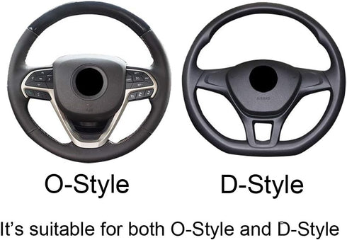 Steering Wheel Cover Microfiber Leather Anti-Slip Universal Car Steering Wheel Cover Faux Leather no Inner Ring for Car Accessories Auto Car Witho...