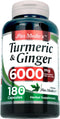 FITO MEDIC'S Lab | Tumeric and ginger | 6000 mg | 180 Caps | turmeric and ginger | ginger supplements | turmeric | turmeric supplements | turmeric...