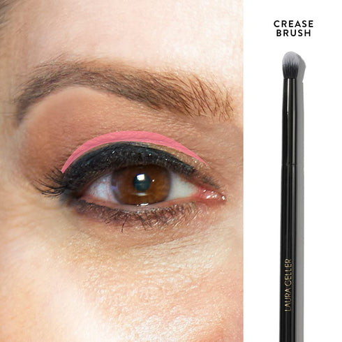 LAURA GELLER NEW YORK Blending Crease Brush, Black Wooden Handle...