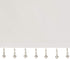 Madison Park Emilia Faux Silk Valance, DIY Twist Tab Top Finish with Beads, Window Valance Curtain for Living Room, Bedroom and Dorm, 26"L x 50"W,...