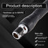 KATUR L-shape Socket Wrench Set Screwdriver and Bit Set, 1/4-Inch Drive, L-shaped Extension Handle Double Head Hex Socket Wrench for Routine Screw...