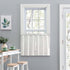 Ellis Curtain Stacey Sheer 56-by-30 Inch Tailored Tier Pair Curtains, Ice Cream, 56x30...