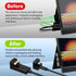 AGVEE 180 Degree Angled USB-C to USB-C Adapter and Long Side Inward U-Shaped Mini HDMI to HDMI Converter, HDMI 2.0 4k@60HZ, Coupler Extender Exten...