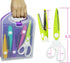 Decorative Paper Edge Scissors Set, 5 pairs Zig Zag Edges with Portable Organizing Container, great for DIY Paper Wavy Edge Cutting, Crafts, Scrap...