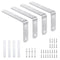 furniture anchors anti-tip baby proofing: Safety Straps Kit for Dresser Secure 400 lbs Bookcase to Wall Cabinet Wall Anchor 4 Pack...