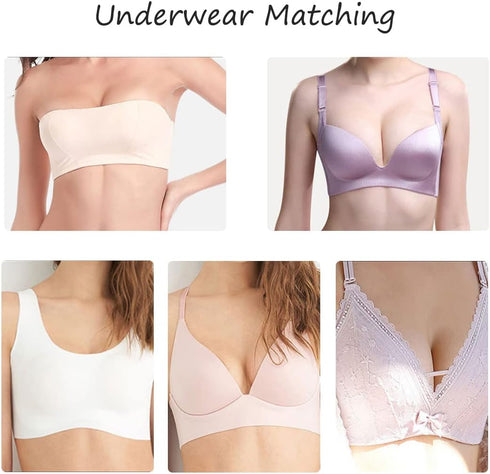 Lady Women Reusable Silicone Bra Swimwear Push up Booster Pads Inserts Waterproof Breathable Silicone Gel Breast Enhancers for Swimsuits Bikini Cl...
