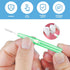 60PCS Floss Brush Adult Interdental Brush Push-Pull Type Tooth Cleaning Tool Soft Toothpick Cleaners Oral Dental Hygiene Brush Tooth Flossing Head...