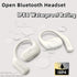 Open Ear Headphones, True Wireless Earbuds with Microphone,Lightweight, Bluetooth 5.3 Headphones with IPX4 Waterproof, Headsets with Earhooks, Air...