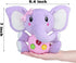 Aitbay Plush Elephant Music Baby Toys 0 3 6 9 12 Months, Cute Stuffed Aminal Light Up Baby Toys Newborn Baby Musical Toys for Infant Babies Boys &...