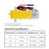 2pcs DC3-6V TT Motor 1:48 Reduction Ratio 200RPM Dual Shaft Gearbox with Hookup Wires Male Dupont Connector + 2pcs 65mm Tire Wheel for Arduino Mic...
