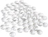 HAUTOCO 60 Pieces Glass Dome Cabochons Clear Round Cabochons Tiles, Non-calibrated Round 1 inch/25mm for Cameo Pendants Photo Jewelry Necklaces...