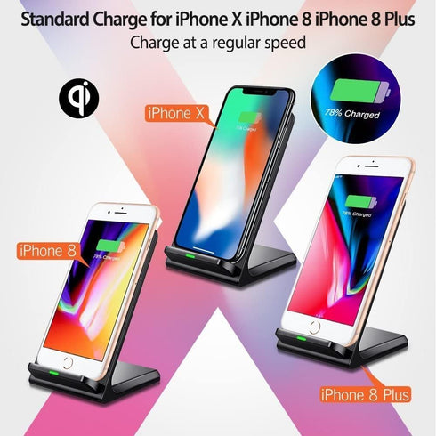 Wireless Charger for Apple iPhone 14| 13 | 13 Mini | 13 Pro | 13 Pro Max | 12 Mini | 12 Pro Max | 11 | Xs Max | Xr | X | 8 | 8 Plus | SE 2020 Qi-C...