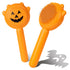 Pumpkin Cat Brush with Release Button, Awpland Pumpkin Shape Dog Self Cleaning Hair Brush, Deep Cleaning Dog Grooming Supplies for Long or Short H...