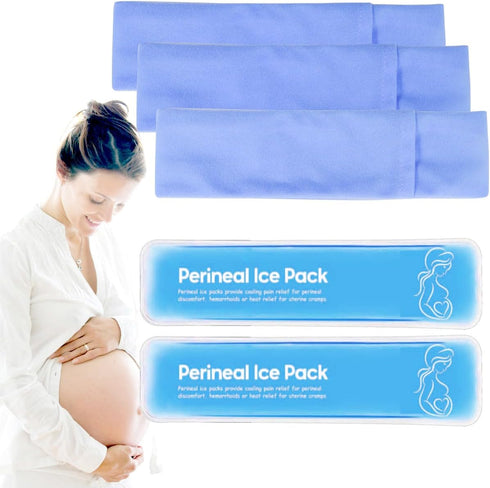 Reusable Perineal Cooling Pad for Postpartum and Hemorrhoid Pain Relief,Instant Perineal Cold Pack,Vaginial Ice Pack for Pain Relief (Color-Blue)...