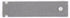 GE WE1M1067 Genuine OEM Drum Slide/Glide/Pad for GE Dryers,Silver
