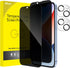 JETech Privacy Full Coverage Screen Protector for iPhone 14 Plus 6.7-Inch with Camera Lens Protector, Anti-Spy Tempered Glass Film, 2-Pack Each...