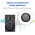 4" Speaker Grills Cover, Cold Rolled Steel Loudspeaker Net Cover, Metal Mesh Speaker Grille Replacement for 4 Inch Woofer Speakers, with Screws (4...