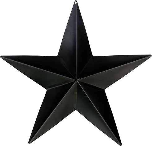 rainbow handcrafts Rustic Metal 3D Barn Star Patriotic Wall Decoration Americana Wall Art July 4th Country Americana Patriotic Wall Ornament,Outdo...