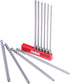 TORX Tamper Resistant Bits, Security TORX Bits (T7-T40), Security Star Bits, 150mm, 10 -Pieces, High Grade S2 Steel...