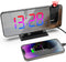 Digital Clock for Bedroom, Projection Alarm Clock with Projection on Ceiling, Projector Clock for Bedroom Ceiling, Digital Alarm Clock That Projec...