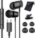 USB C Headphones with Microphone for iPhone 15 Pro Samsung Galaxy S24 Ultra S22 S23 Ultra A54 S21 S20 FE Earbuds in-Ear Stereo Noise Isolation Wir...