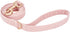Soft Cotton Dog Leash, 5 Ft Heavy Duty Corduroy Dog Leashes with Gold Metal Hook for Small Medium Large Dogs,Small,Light Pink...