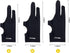 Digital Drawing Glove 2 Pack,Artist Glove for Drawing Tablet,ipad,Sketching,Art Glove with Two Finger for Right Hand and Left Hand ?Smudge Guard, ...