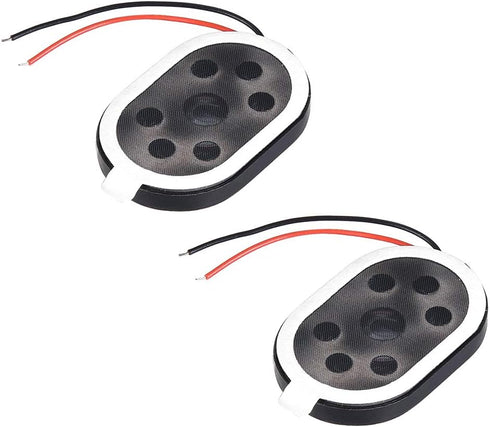 uxcell 1.5W 8 Ohm Mini DIY Speaker Replacement Loudspeaker 20mmx30mm 2pcs...