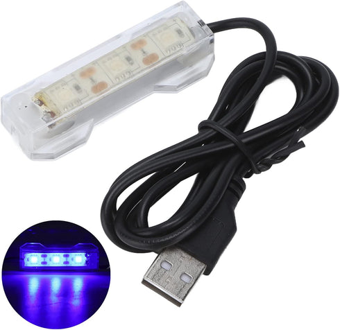 1Pc Blue Light Small Aquarium Led Light, Multicolor Led Fish Tank Light for Freshwater Plants Aquarium Accessories Aquarium Lights...