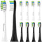 10 Pack Replacement Heads Only Compatible with 7AM2M AM101/AM105 Electric Toothbrush, Soft Brush Bristles...