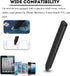 Flat Stylus, Universal Replacement Flat Capacitive Touch Screen Stylus Pen for iPhone//BlackBerry(Black)......