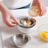Stainless Steel Food Can Strainer Sieve Tuna Press Lid Oil Drainer Remover, Unique No-Mess Dishwasher Safe Design...