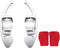 Steering Wheel Paddles Shifters Extensions Compatible With Volkswagen Golf 5 6 MK5/6 GTI/GTX/GT-TSI/R32/R Eos Jetta Passat CC Polo 6R Sharan Tigua...