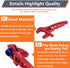 AN Hose Fitting Adjustable Wrench 3AN-16AN Lightweight Aluminum(Red)...