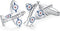 HONEY BEAR Mens Airplane Aircraft Cufflinks Wwii Fighter Plane Gift Silver...