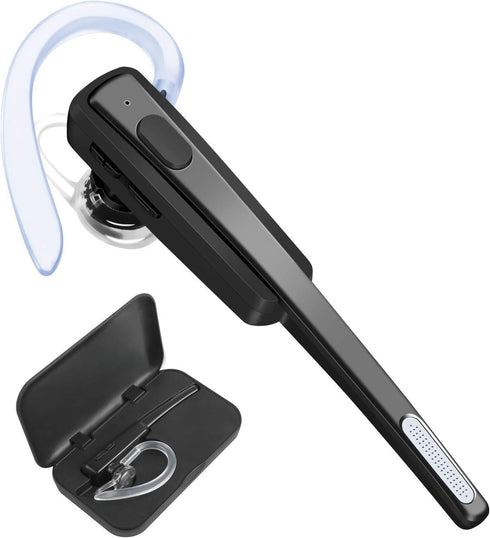 COMEXION Bluetooth Headset, Wireless Business Earpiece V4.1 Lightweight Noisy Suppression Bluetooth Earphone with Microphone for Phone/Laptop/Car ...
