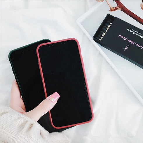 Retro Case for iPhone X 8 7 7plus Soft pro-TPU Cover for iPhone6 6Plus 6s 6sPlus Fashion Style Flexible Rubbery Slim Cover (iPhone 7/8, Forest Gre...