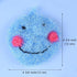 4 Pcs Acrylic Fun Dish Scrubber for Dish Washing, Smiley Face Kitchen Sponge Washing Dishes, Colourful Non Scratch Dish Sponges...